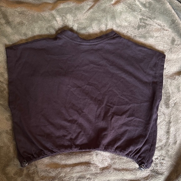 ZARA Girls Black Drawstring Top/Muscle Tank Size 9-10cm 140 - Picture 4 of 6